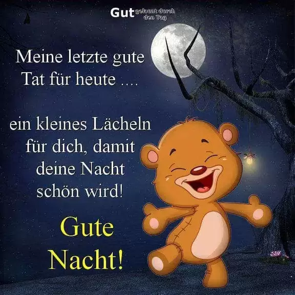 guten morgen und gute nacht 스크린샷 2