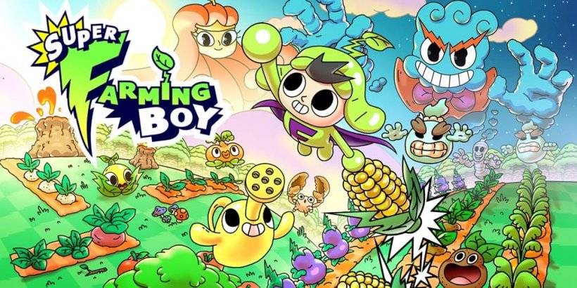 Super Farming Boy is a a new mix of puzzle, action and farming sim, out now