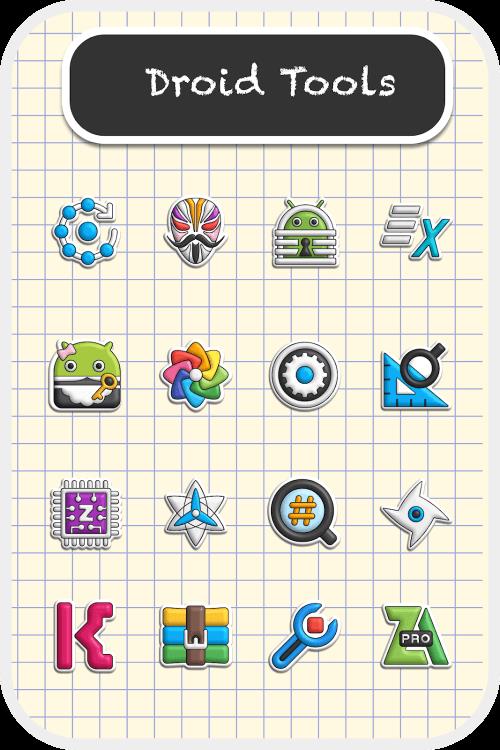 Poppin icon pack Ekran Görüntüsü 3