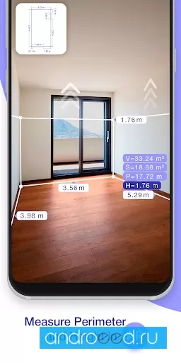 ARPlan 3D Tape Measure Ruler Floor Plan Creator Ekran Görüntüsü 1