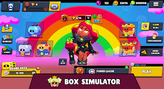 Box Simulator Mandy Brawl Star ဖန်သားပြင်ဓာတ်ပုံ 2