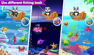 Fisher Panda - Fishing Games 스크린샷 4