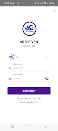 AC VIP VPN Capture d'écran 1