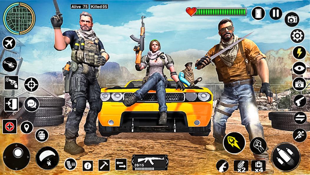 Commando Shooting Strike Games Mod ဖန်သားပြင်ဓာတ်ပုံ 4