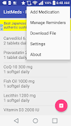 ListMeds ภาพหน้าจอ 4
