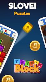 Crypto Blocks Puzzle Challenge Captura de pantalla 2