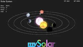 mySolar - Build your Planets Tangkapan skrin 1