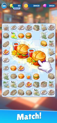 Food and Travel: Merge Game Capture d'écran 2