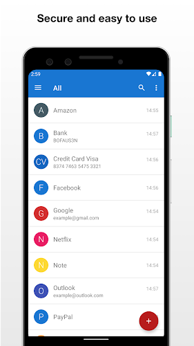 My Passwords Manager Mod Capture d'écran 2