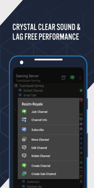 TeamSpeak 3 - Voice Chat Captura de pantalla 2