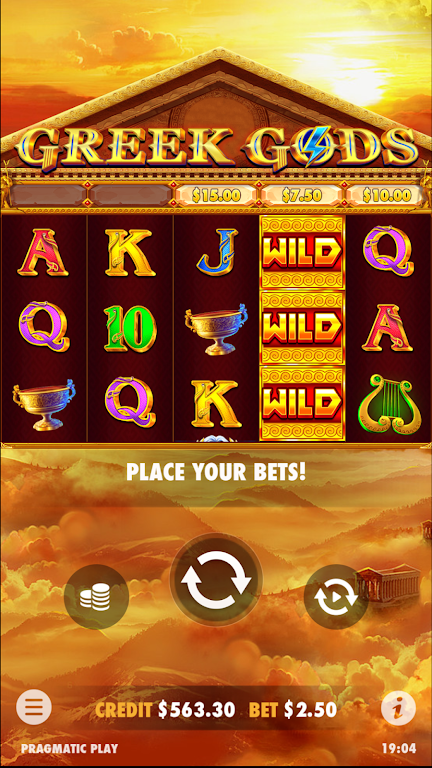 Greek Gods - Slot Casino Game Capture d'écran 4