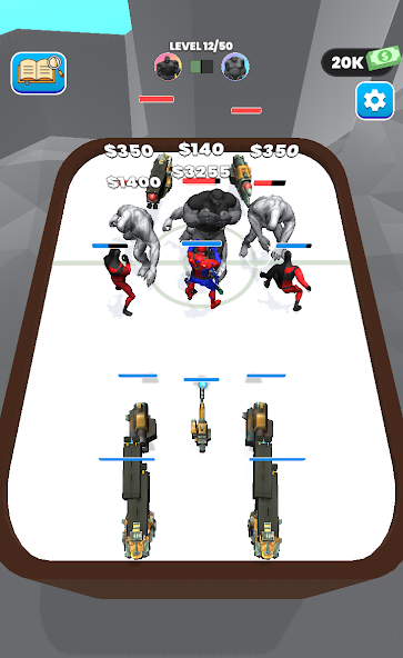 Merge Master Superhero Battle Mod Screenshot 2