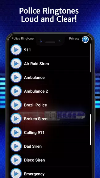 Police Ringtones スクリーンショット 1