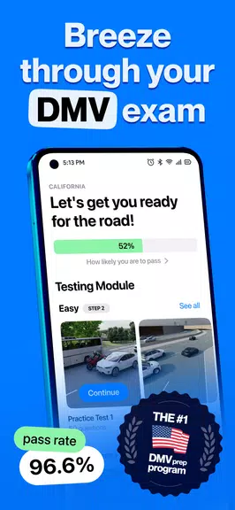 DMV Permit Practice Test Genie Screenshot 1