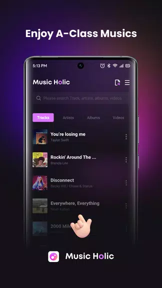 Schermata Music Holic-Offline Music 1