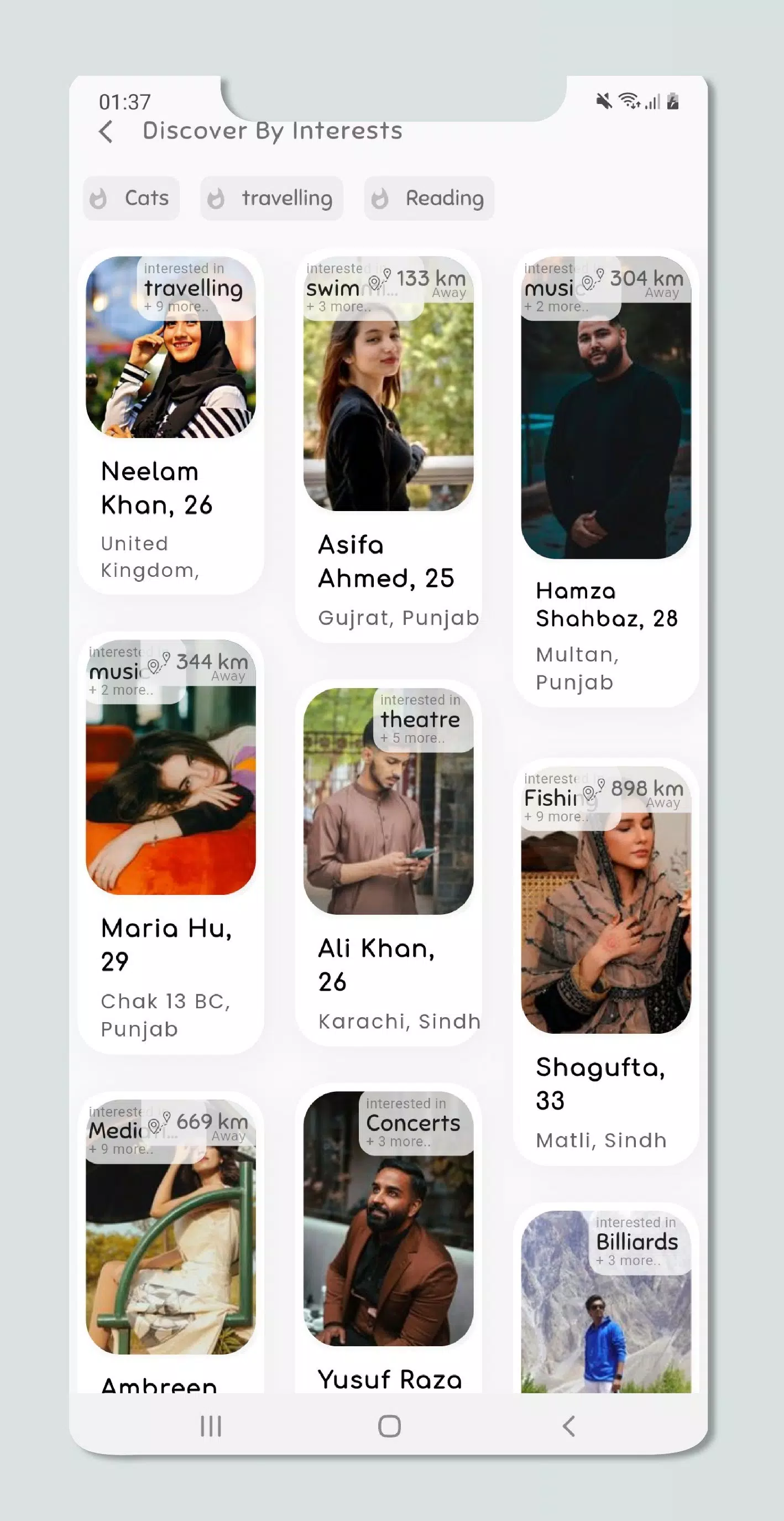 Pakistani Dating - Chat & Meet Captura de tela 3
