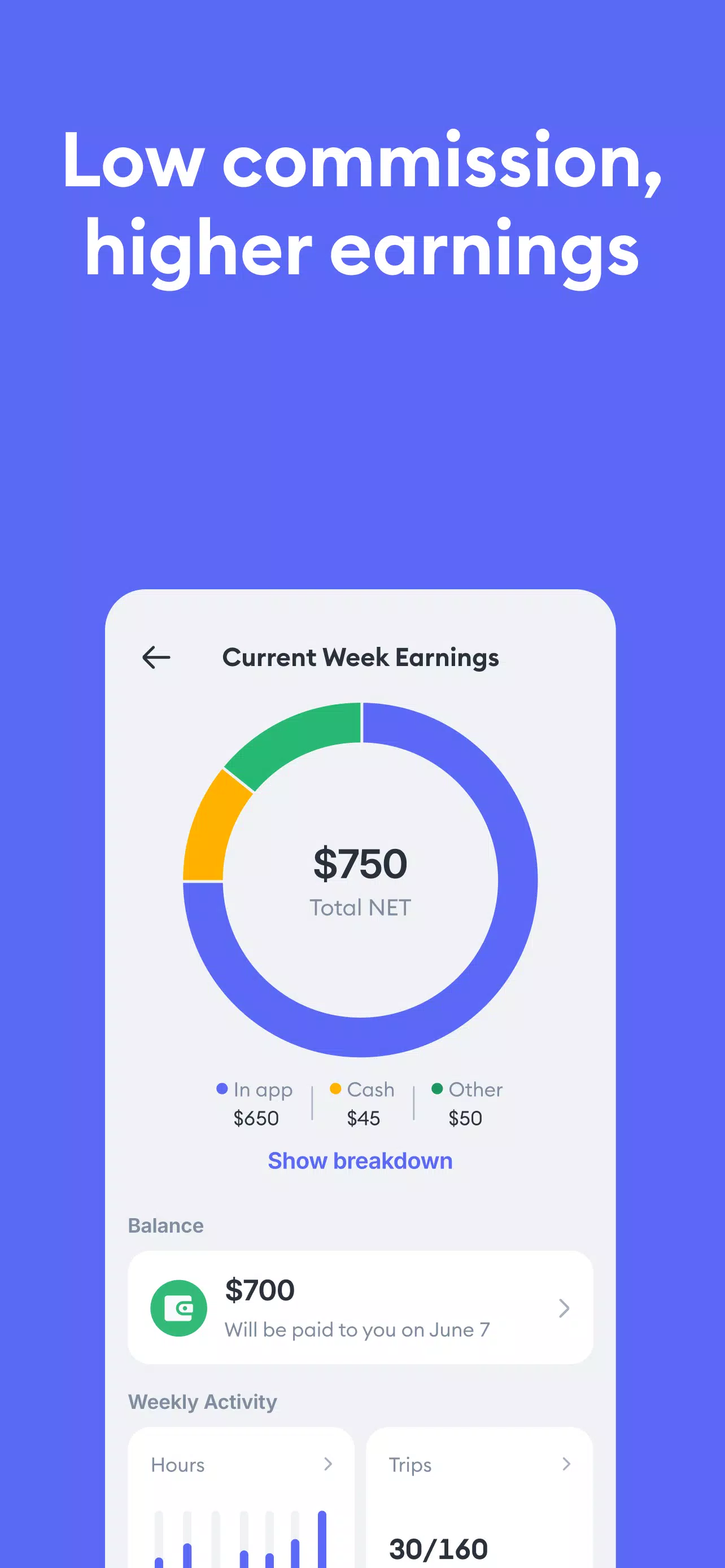 Hopp Driver 스크린샷 2