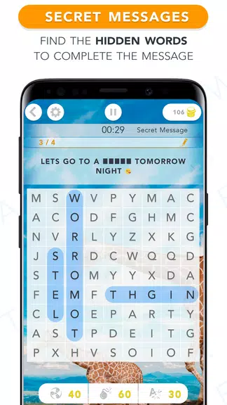 WordFind - Word Search Game 스크린샷 3