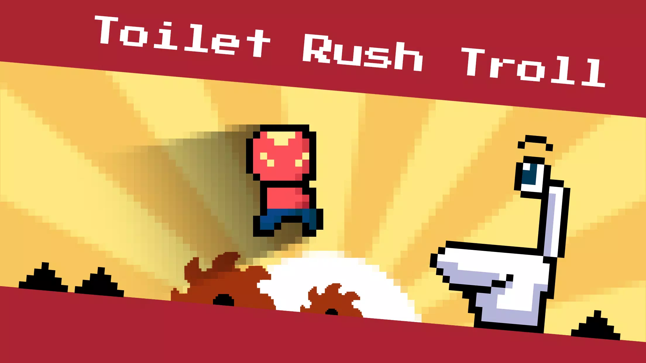 Toilet Rush Troll Ekran Görüntüsü 1