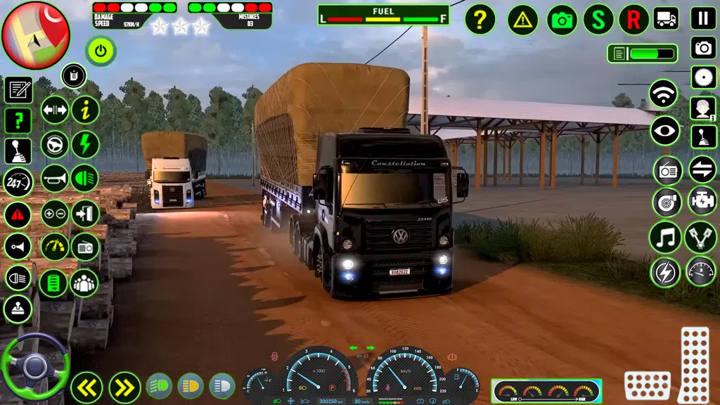 Euro Truck Driving- Truck Game Tangkapan skrin 2