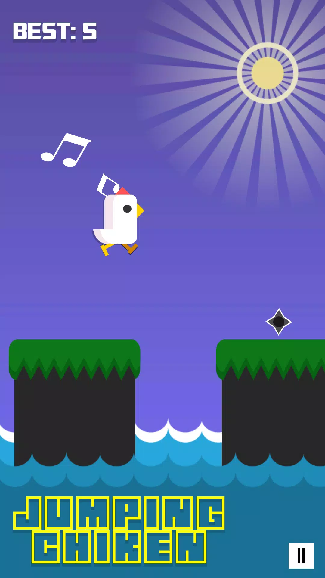 Jumping Chiken Game Ekran Görüntüsü 2