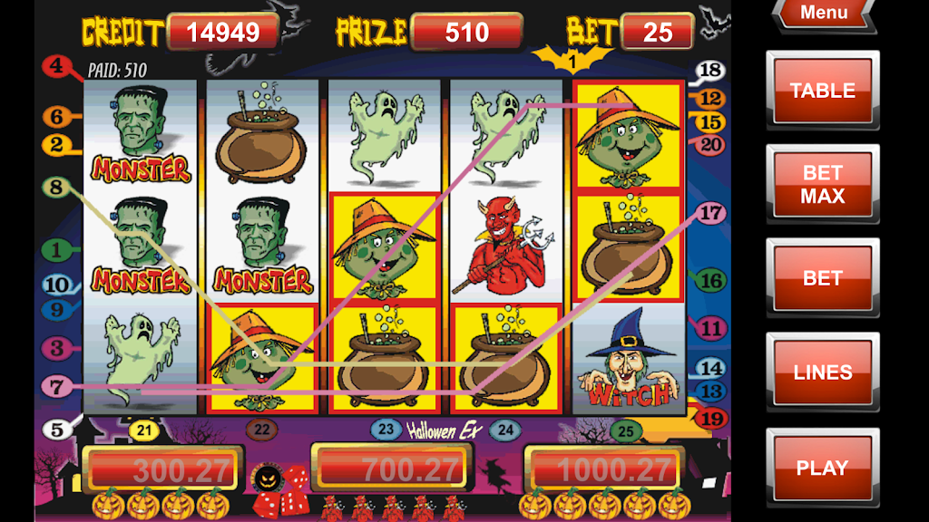 Halloween Slot Machines Pack應用截圖第1張