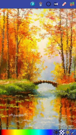 Watercolor Paint ဖန်သားပြင်ဓာတ်ပုံ 3