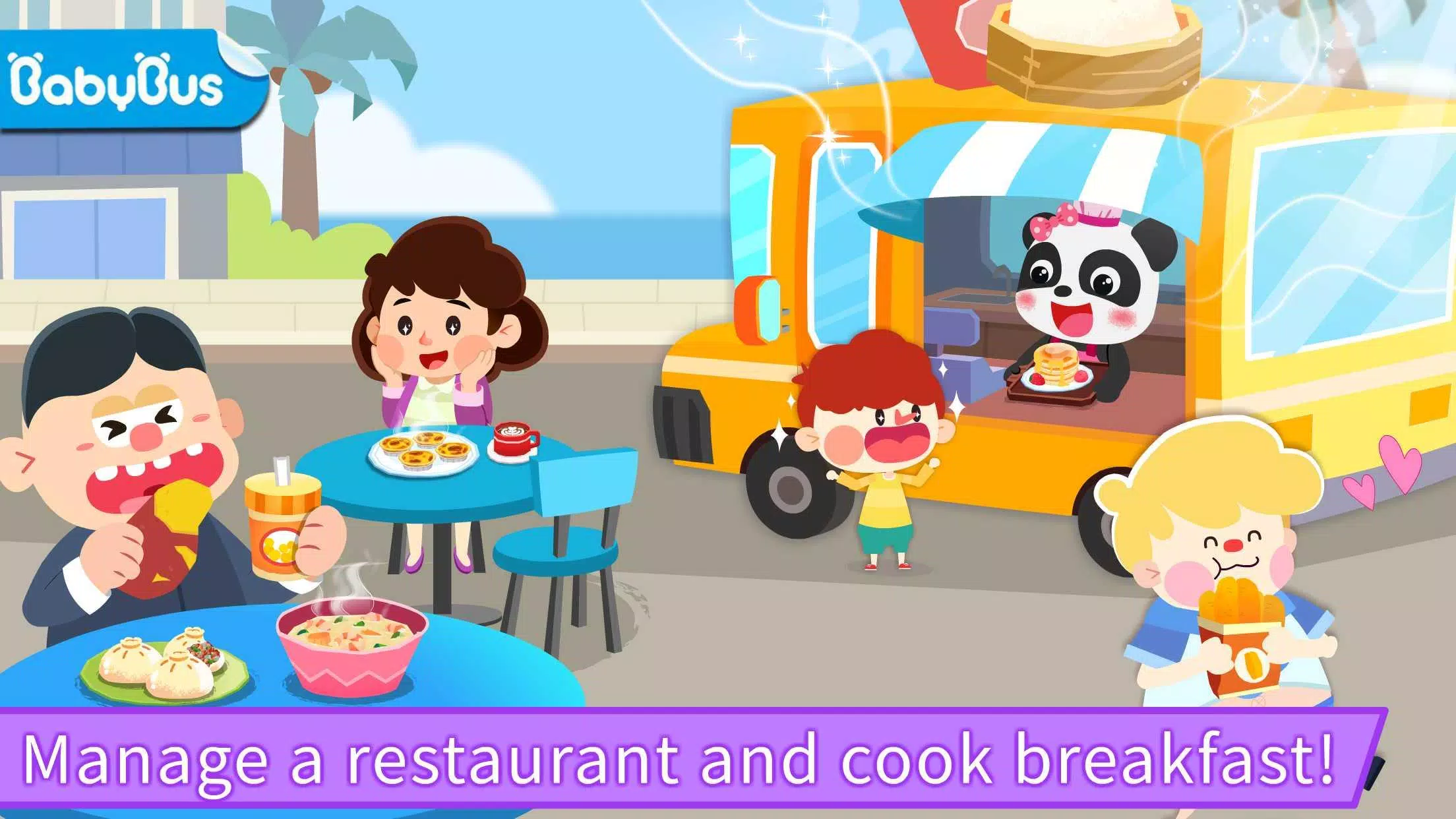 Schermata Baby Panda’s Breakfast Cooking 1