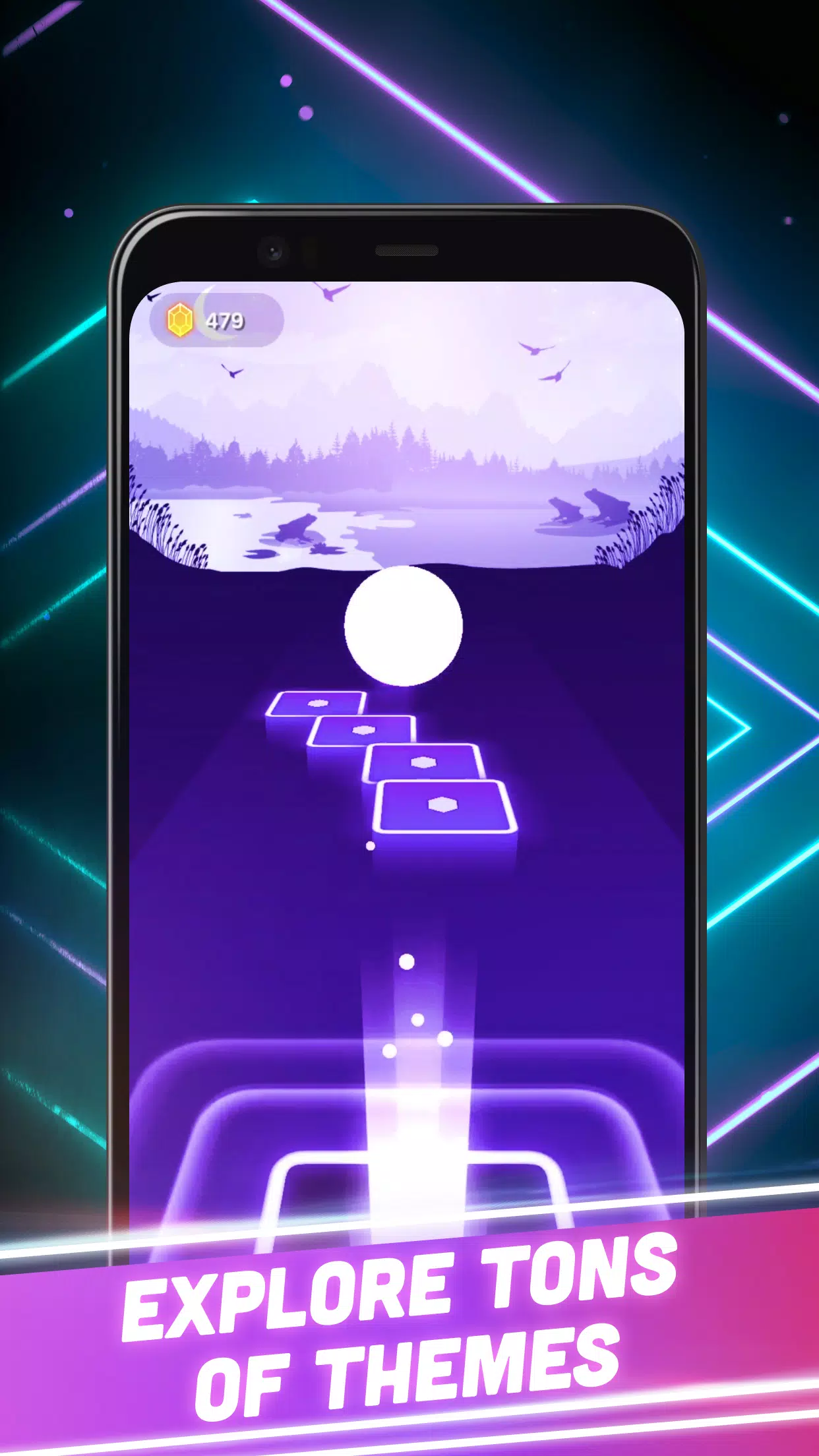 Beat Tiles 3D: Music Game स्क्रीनशॉट 3