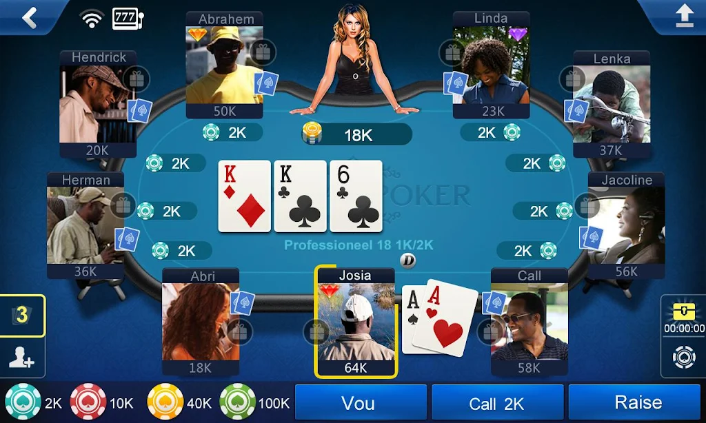 Schermata ace poker 3