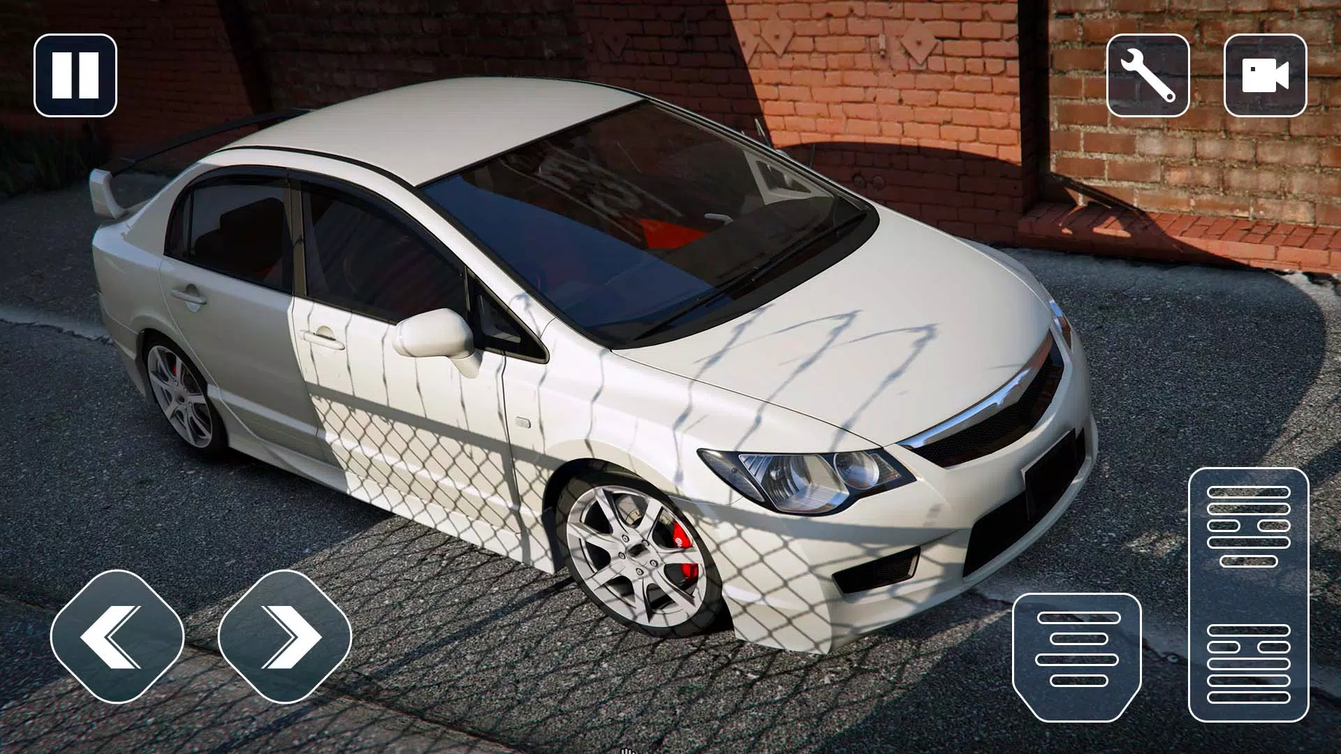 Schermata Furious Civic Car City Race 2
