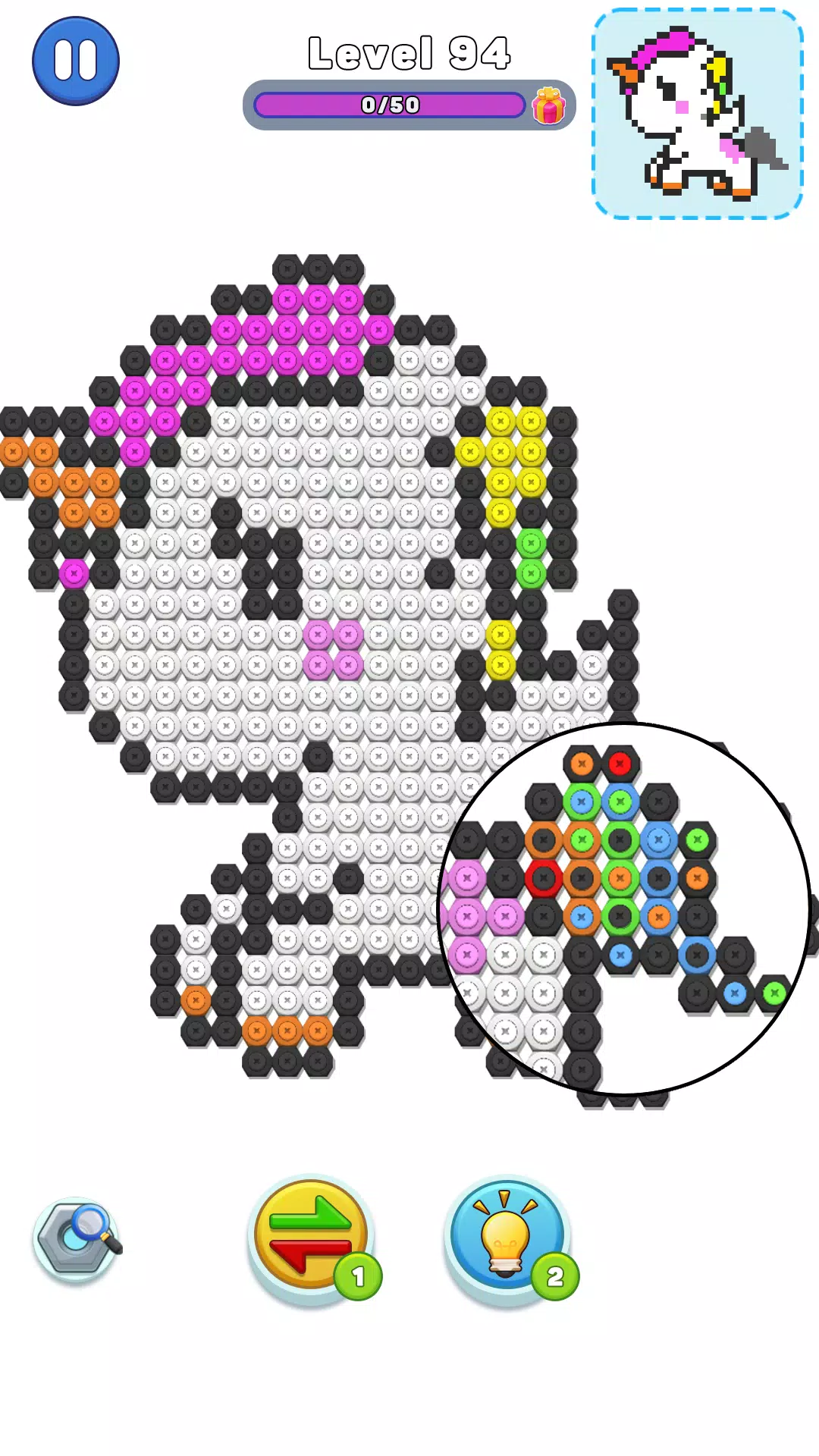 Nut n Bolt Sort: Color Puzzle スクリーンショット 2