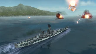 WARSHIP BATTLE:3D World War II ภาพหน้าจอ 1