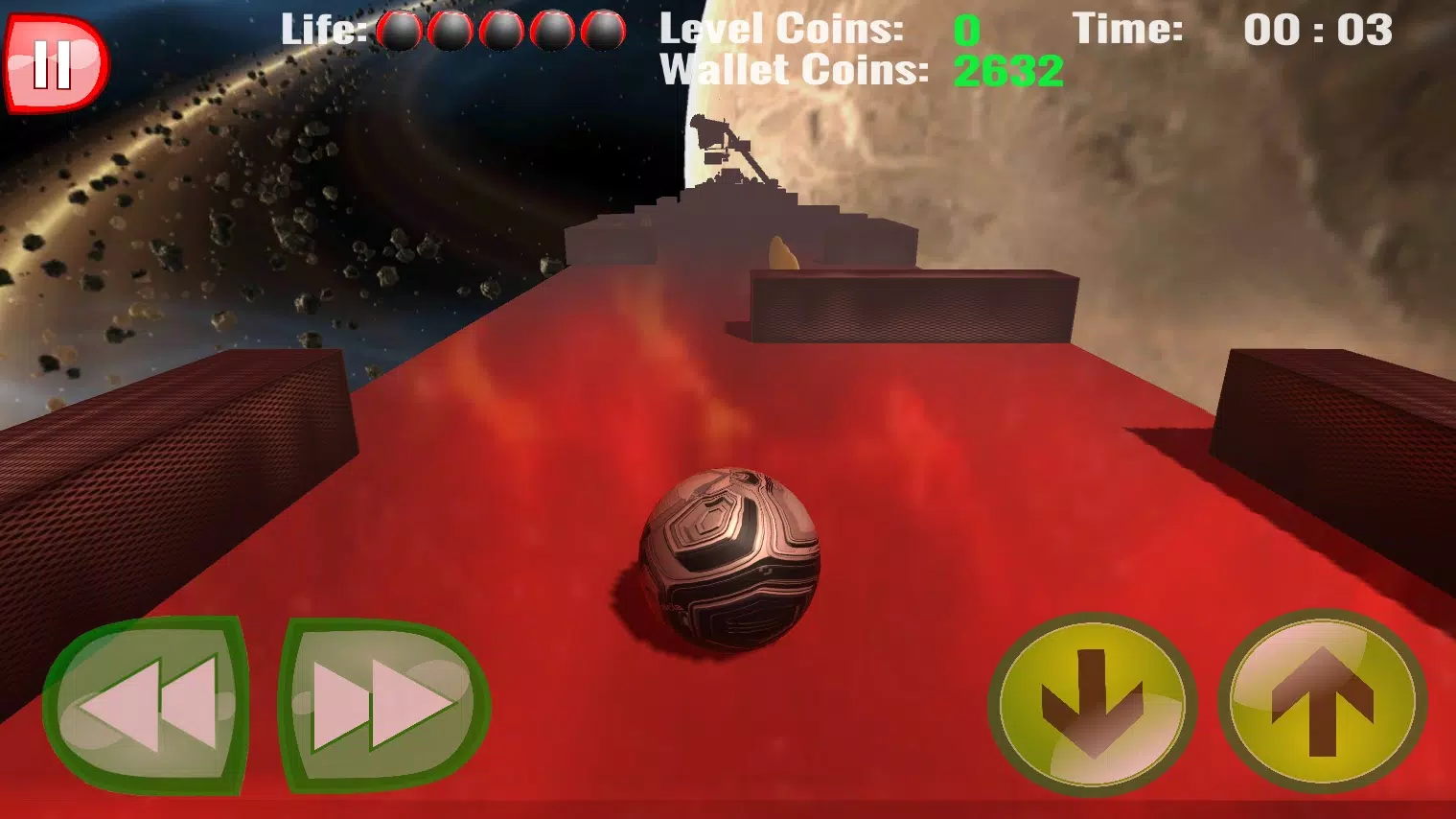 Space Ball: Balance Game Tangkapan skrin 2