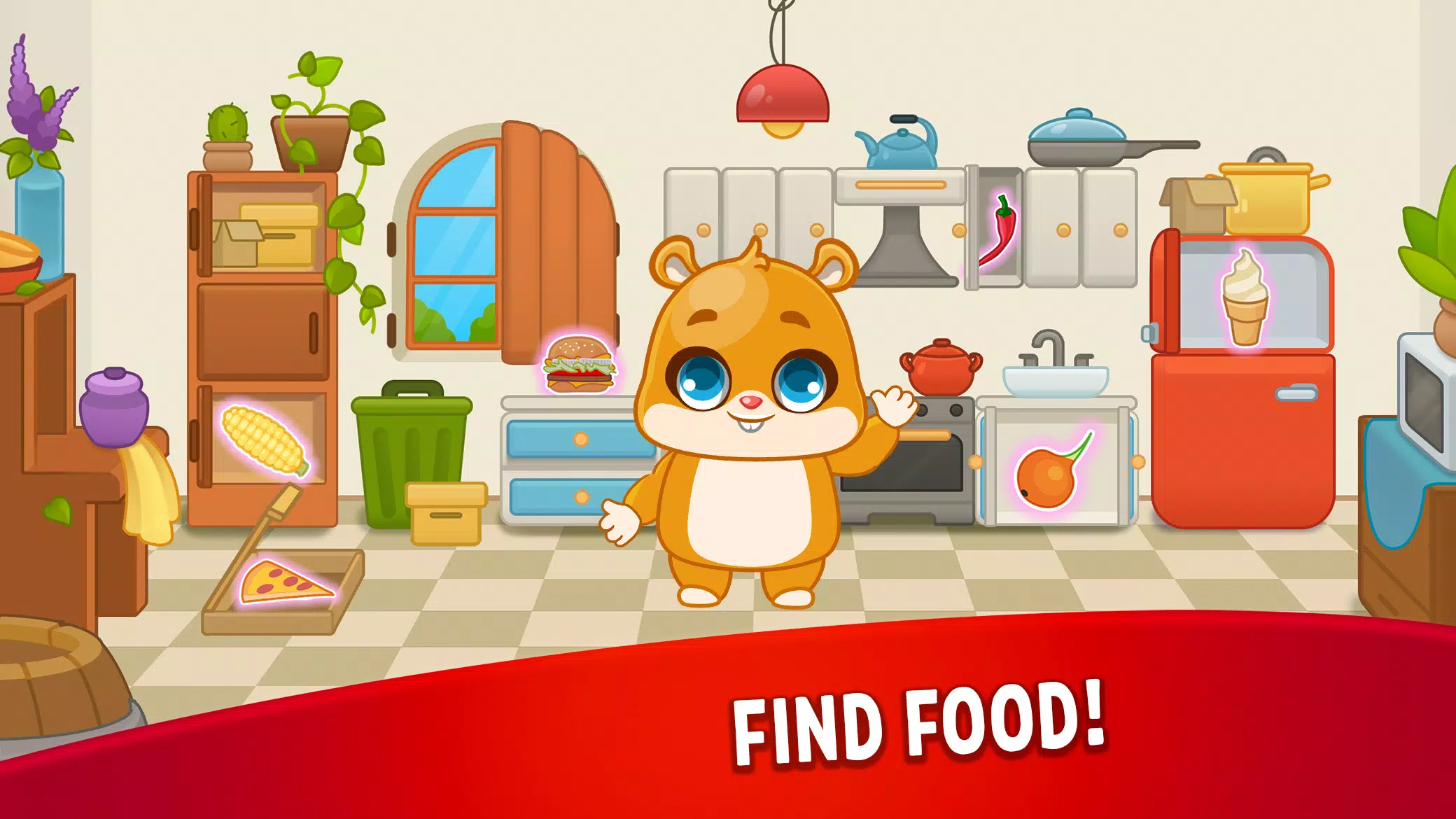 Hamster House: Kids Mini Games ภาพหน้าจอ 3