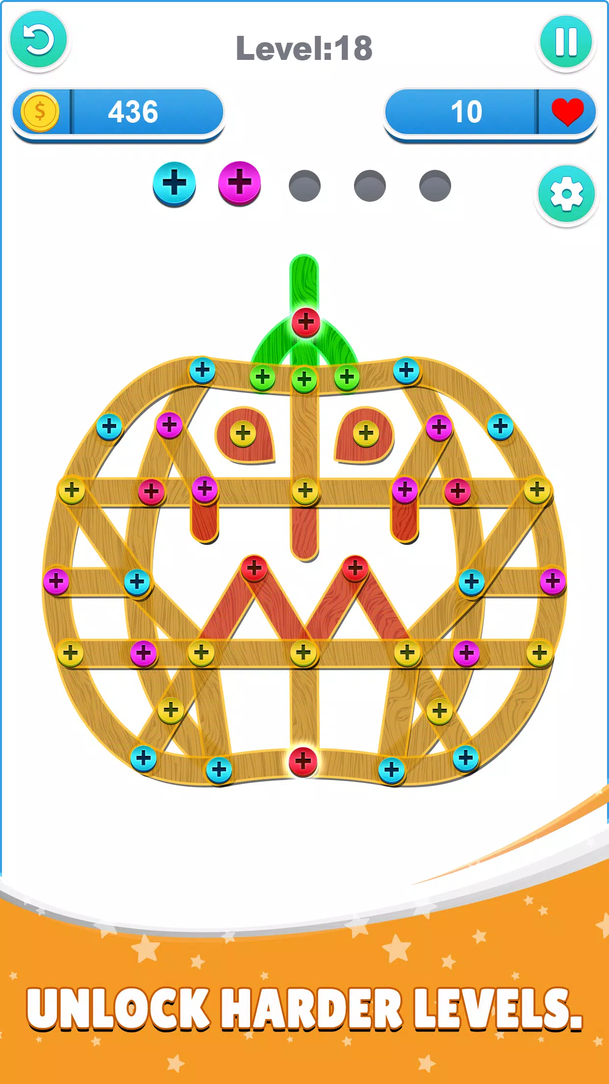 Screw Nut Bolt Puzzle ภาพหน้าจอ 2