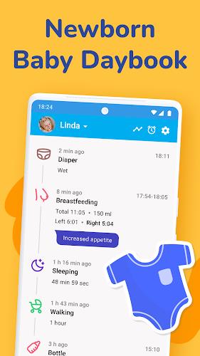 Baby: Breastfeeding Tracker Zrzut ekranu 1