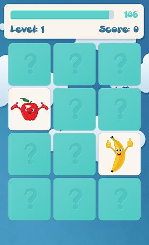 Fruits Memory Game for kids Ảnh chụp màn hình 3