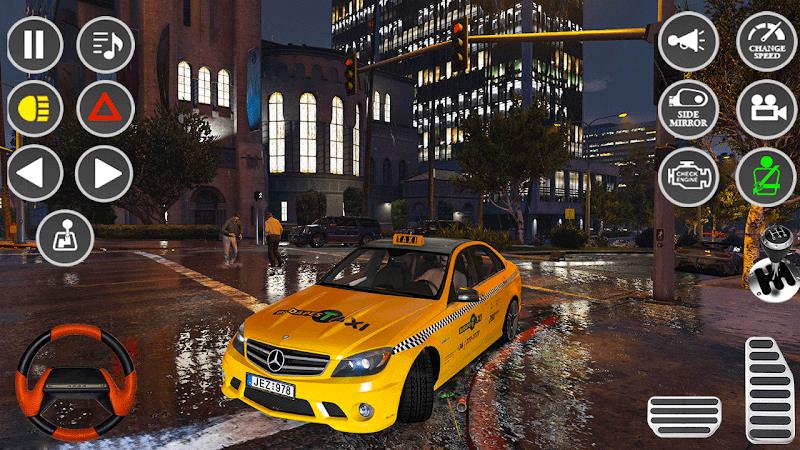 US Prado Car Taxi Simulator 3D Capture d'écran 1