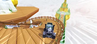 Schermata Mountain Climb: Stunt Car Game 1