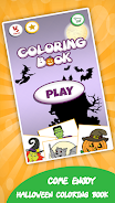 Kids coloring book halloween Screenshot 3