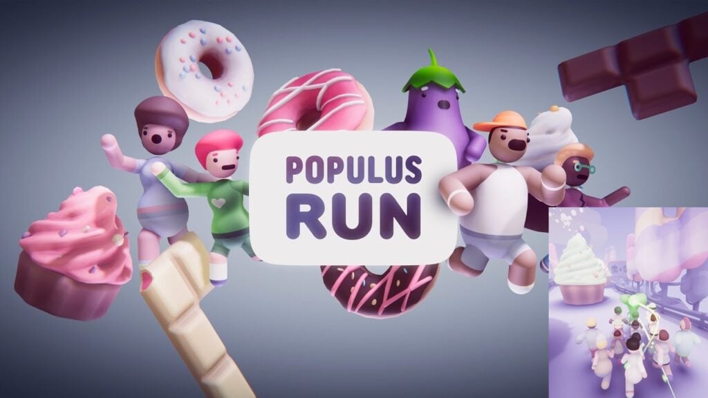 นักเล่นรถไฟใต้ดิน แต่มีเบอร์เกอร์คัพเค้กและโดนัท? มันเป็น Populus Run!