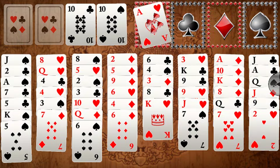 Ultimate FreeCell Solitaire 3D Captura de pantalla 1
