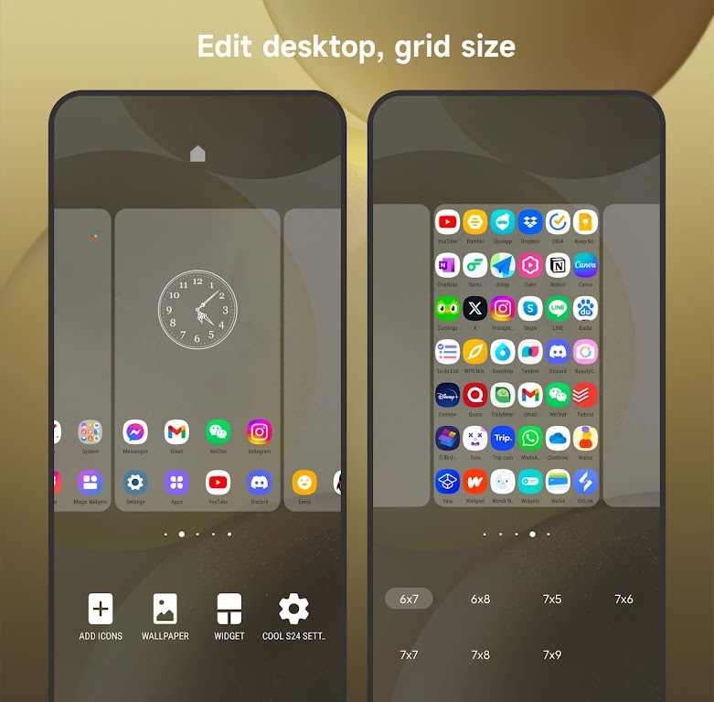 Cool S24 Launcher Galaxy OneUI Mod スクリーンショット 4