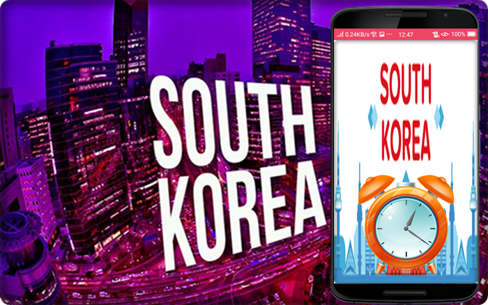 South Korea time Captura de pantalla 1