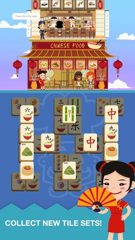 Mahjong Cooking Tower - Match & Build Your Tower Captura de pantalla 2