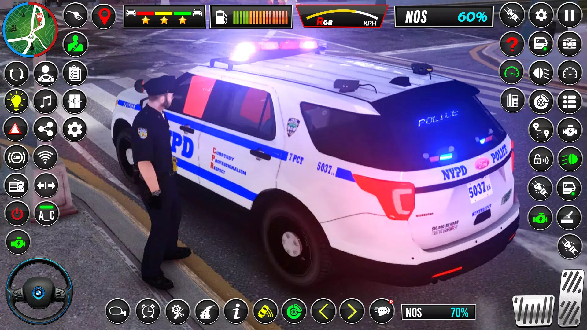 US Police Car Chase Car Game スクリーンショット 2