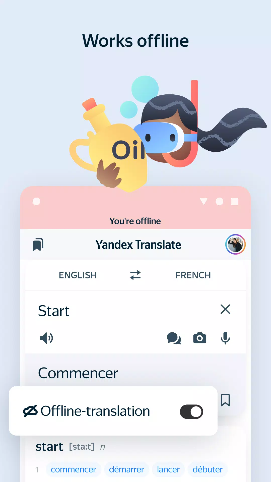 Yandex Translate Tangkapan skrin 4