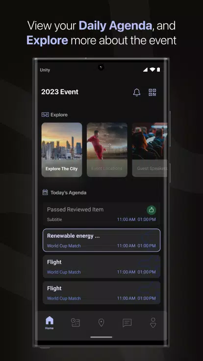 The UNITY Captura de pantalla 1
