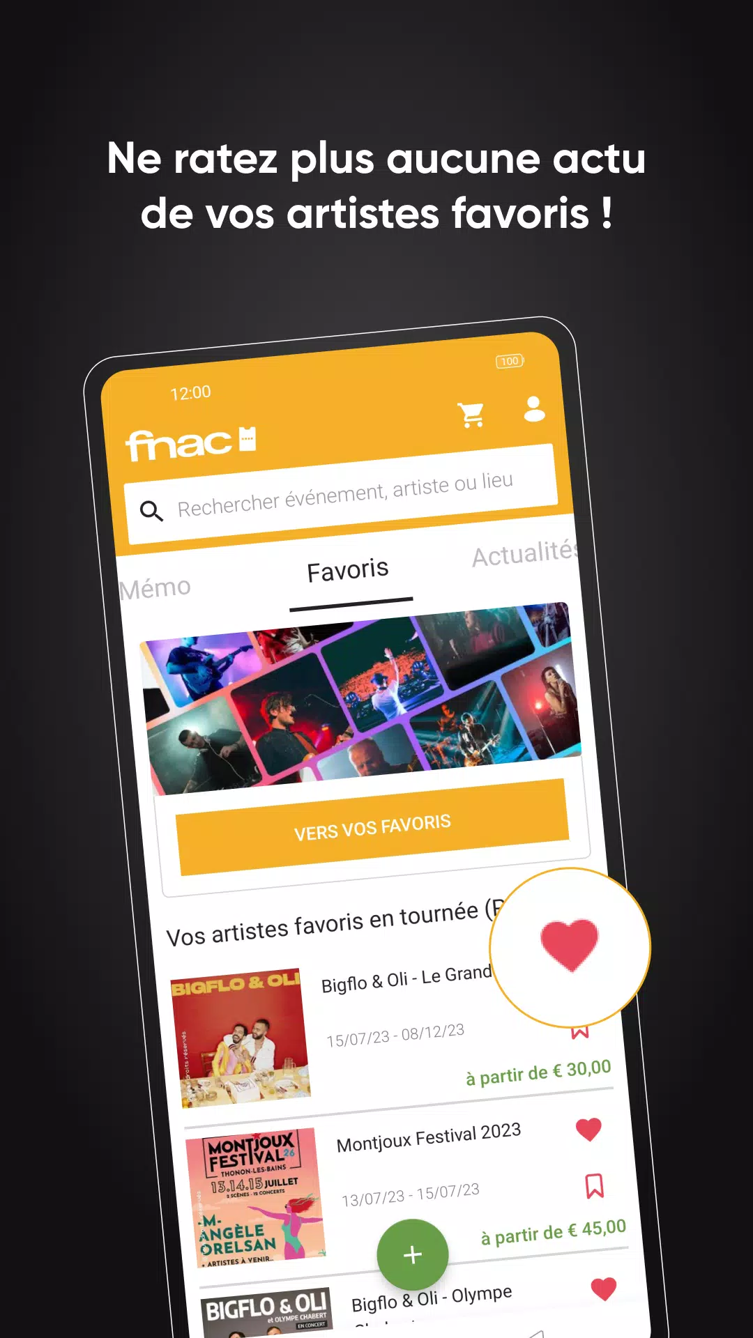 Fnac Spectacles应用截图第4张